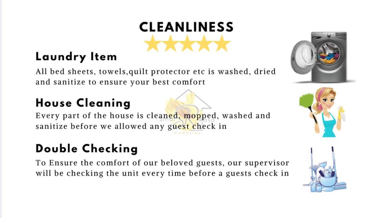 Sinar Rasa Homestay At I-Soho, I-City Шах-Алам Экстерьер фото A sample of a cleanliness policy