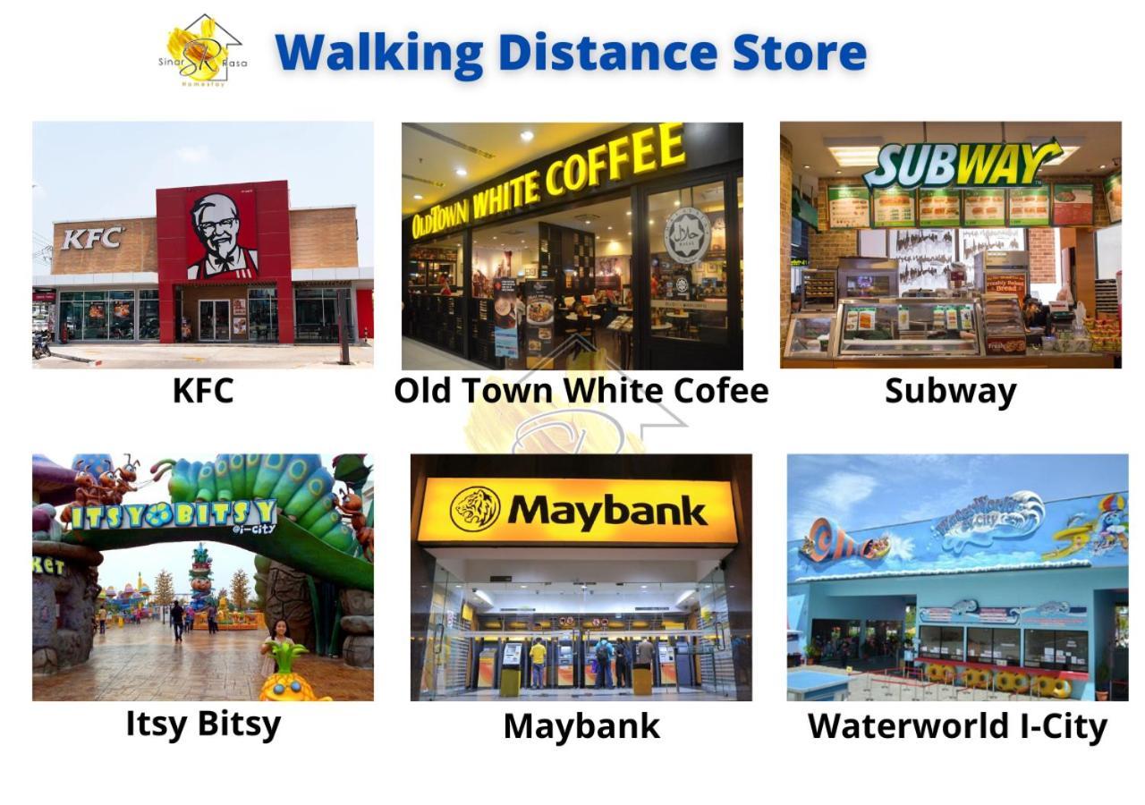 Sinar Rasa Homestay At I-Soho, I-City Шах-Алам Экстерьер фото Walking Distance Store
